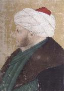 Portrait of the Ottoman sultan Mehmed the Conqueror